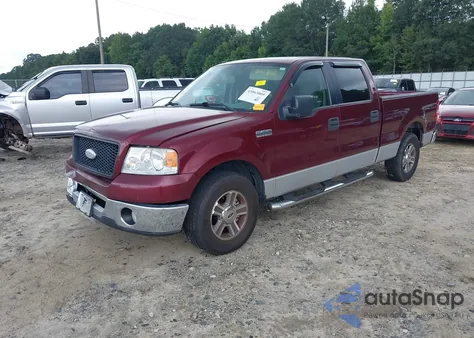 2006 Ford F-150 Lariat/Xlt z USA, uszkodzony, nr VIN 1FTPW12VX6FB24729